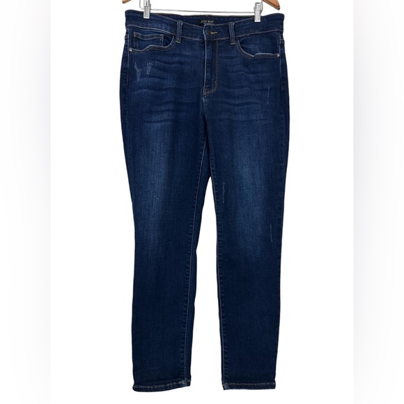 Judy Blue Denim - Judy Blue Jeans Womens Sz 14W Skinny Slim Fit High Rise Denim Stretch Dark Wash